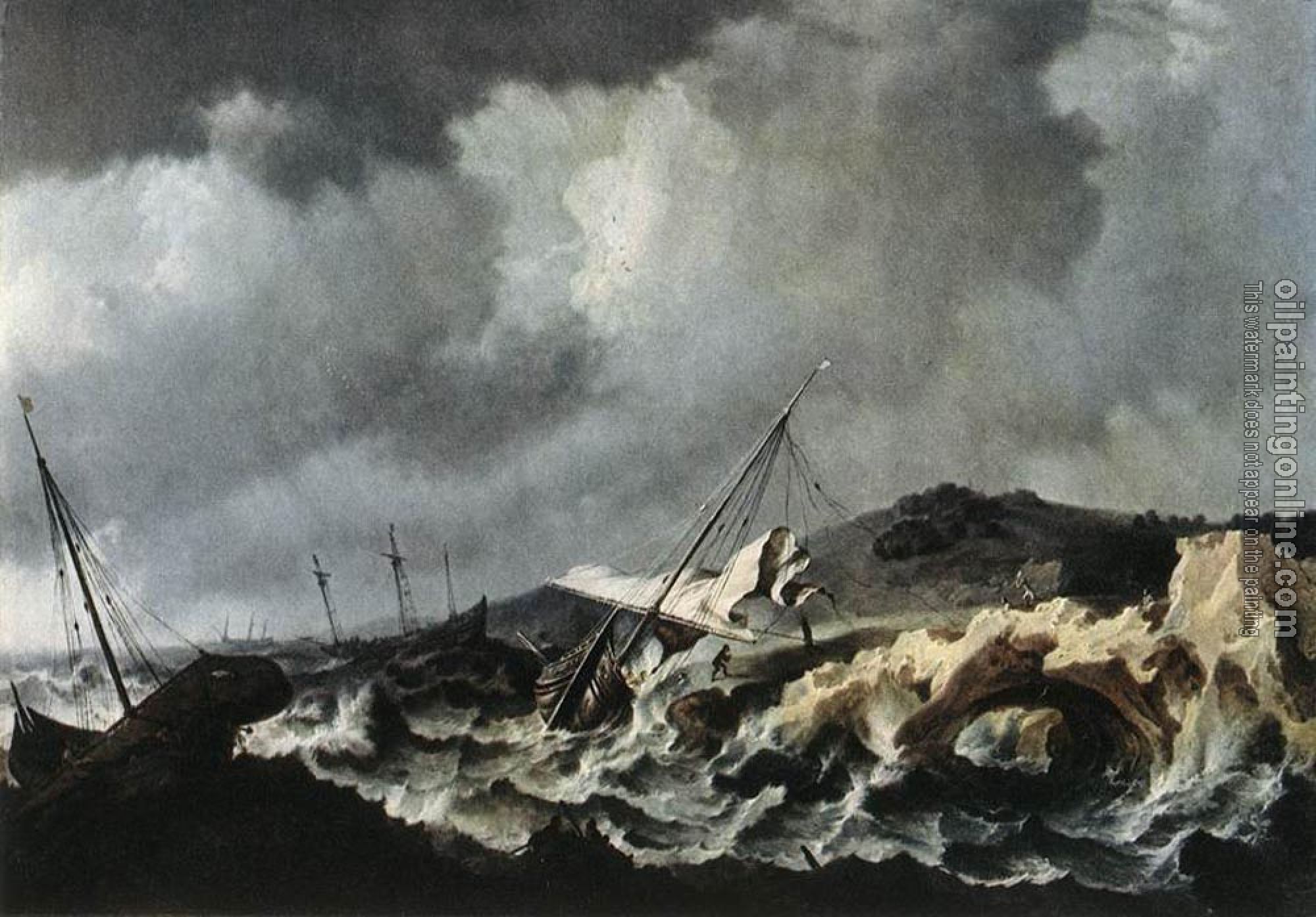 Bonaventura Peeters the Elder - Shipwreck